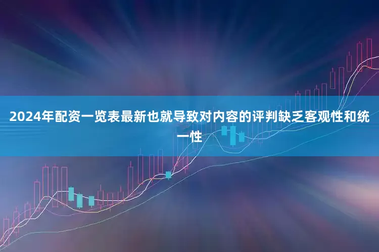 2024年配资一览表最新也就导致对内容的评判缺乏客观性和统一性